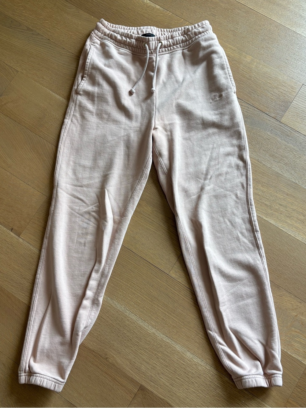 J. Crew Pale Pink Jogger Sweatpants